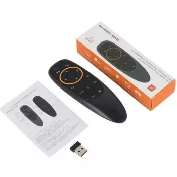 iLike MX3-ML mando inalámbrico universal para Smart TV / PC con teclado / mando IR / luz LED / USB negro