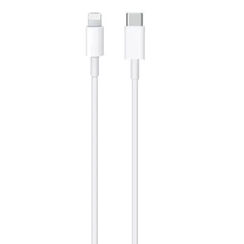CP cable USB-C a Lightning 20W 2M blanco