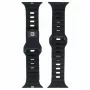 Evelatus correa Sport de silicona para Watch 38/40/41 negra