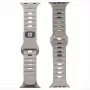 Evelatus correa Sport de silicona para Apple Watch 38/40/41mm gris azulado claro
