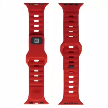Evelatus correa Sport de silicona para Watch 38/40/41 cereza oscuro