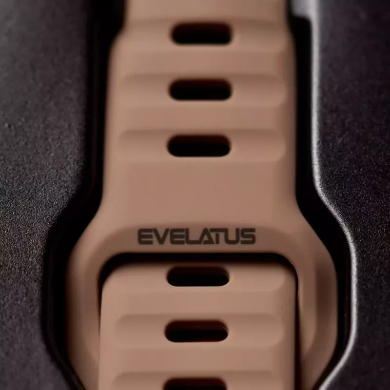 Evelatus correa Sport de silicona para Watch 42/44/45 dorada