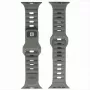 Evelatus correa Sport de silicona para Watch 38/40/41 gris oscuro