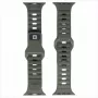 Evelatus correa Sport de silicona para Watch 42/44/45 verde oscuro