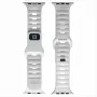 Evelatus correa Sport de silicona para Apple Watch 42/44/45mm blanca