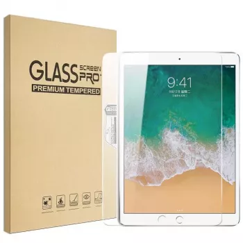 iLike iPad 10.2 2.5D Edge Protector de pantalla de cristal templado transparente