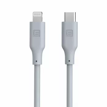 Evelatus Cable de silicona USB-C a Lightning 1,2m (MFI10CL) 60W / 20V 3A blanco