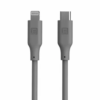 Evelatus Cable de silicona USB-C a Lightning 1,2M (MFI10CL) 60W / 20V3A gris