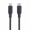Evelatus Cable de silicona USB-C a Lightning 1,2m (MFI10CL) 60W / 20V 3A azul