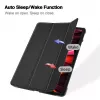 iLike iPad Air 3 (2019) 3rd Gen / iPad Pro 10.5 (2017) Funda con soporte Tri-Fold de eco-cuero negra