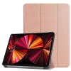 iLike Redmi Pad 10.6 Funda con soporte Tri-Fold de eco-cuero oro rosa