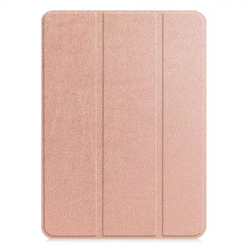 iLike MatePad SE 10.1 Funda con soporte Tri-Fold de eco-cuero oro rosa