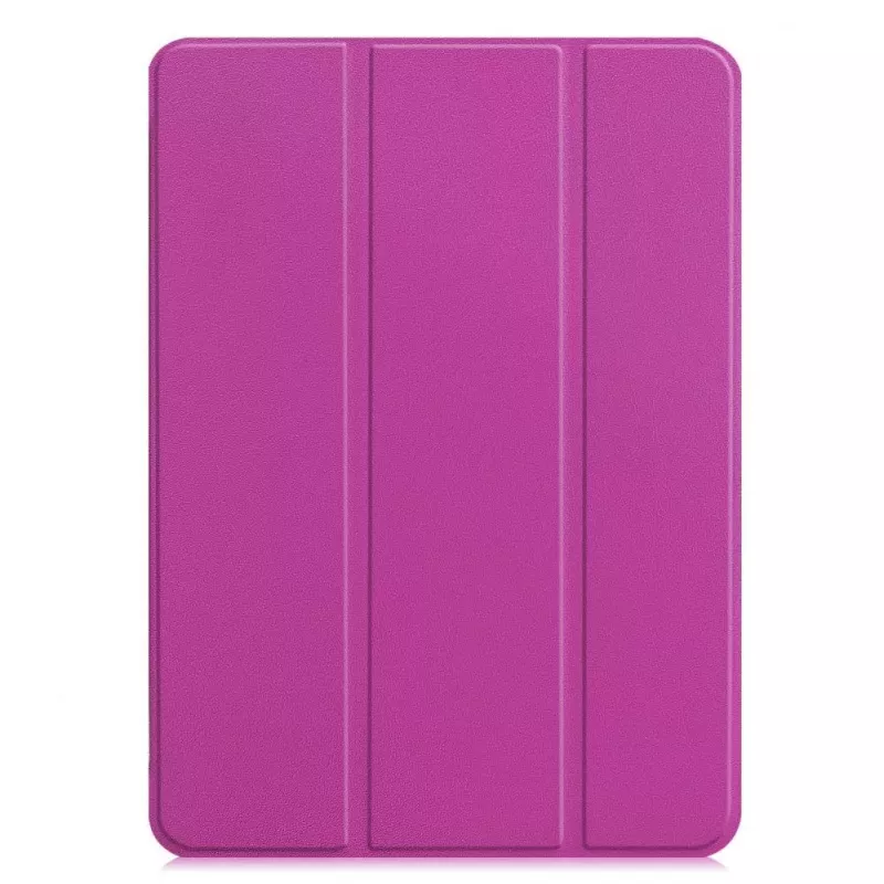 iLike Funda con soporte Tri-Fold de eco-cuero para Galaxy Tab S9 Ultra 14.6 morada