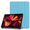 iLike Funda con soporte Tri-Fold de eco-cuero para iPad 10.9 10th Gen azul cielo