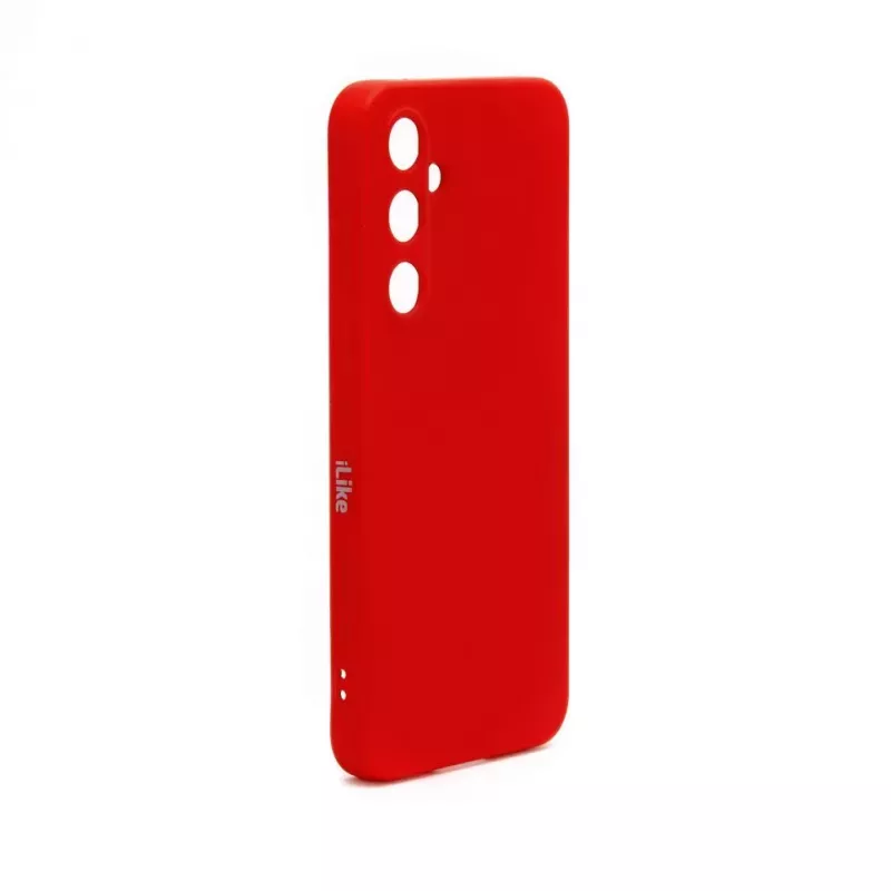 iLike Funda de silicona nano para Samsung Galaxy A35 rojo