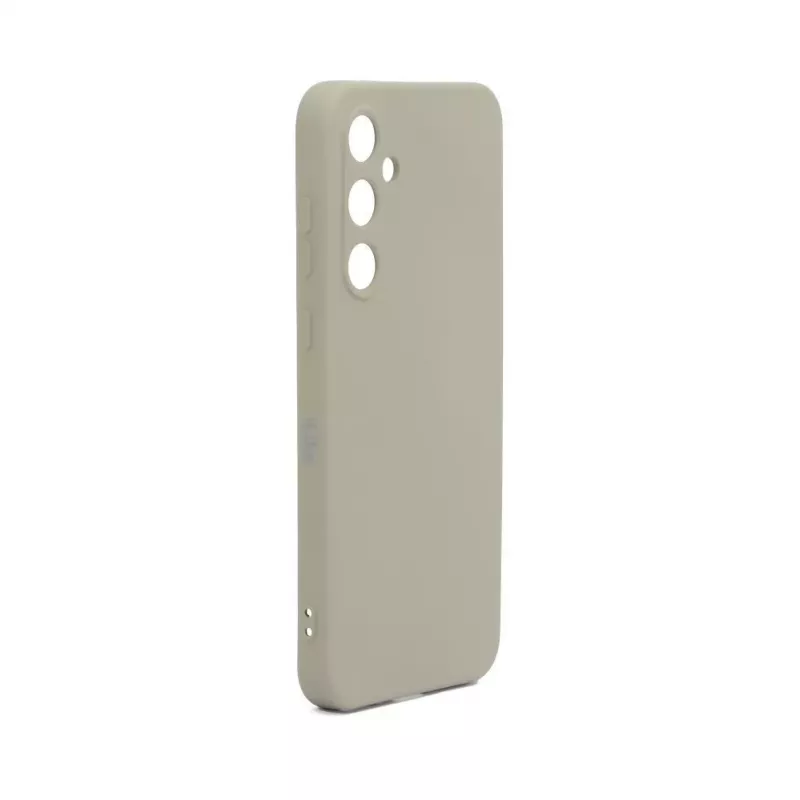 iLike Funda de silicona nano para Samsung Galaxy A55 plata