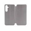 iLike Funda tipo libro para Samsung Galaxy A35 plata