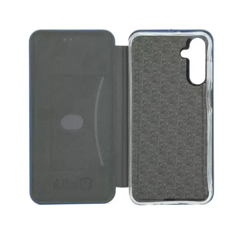 iLike Funda tipo libro para Samsung Galaxy A35 azul medianoche