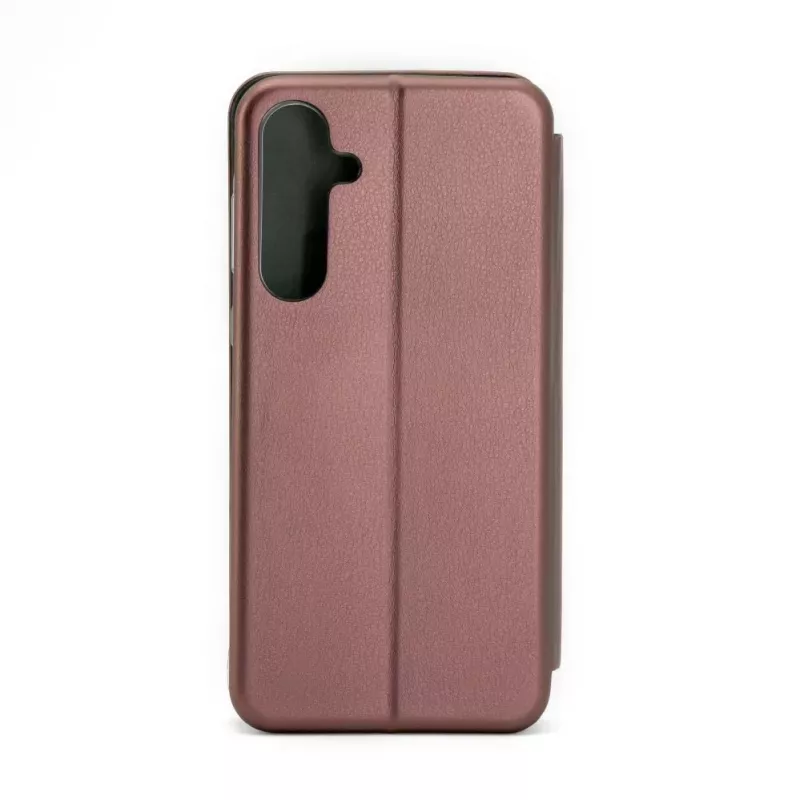 iLike Funda tipo libro para Samsung Galaxy A55 ciruela