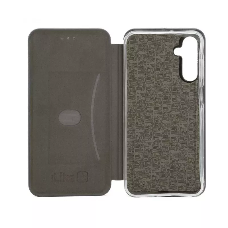 iLike Funda tipo libro para Samsung Galaxy A55 negro