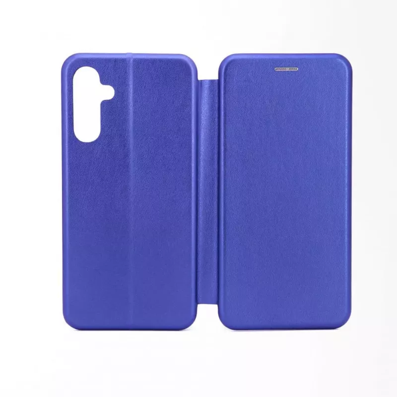 iLike Funda tipo libro para Samsung Galaxy A55 azul medianoche