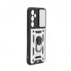 iLike Funda protectora con protección de cámara y anillo para Samsung Galaxy A35 blanco