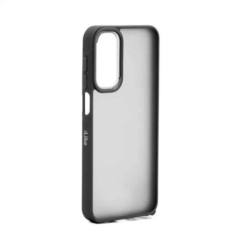 iLike Funda híbrida de PC para Samsung Galaxy A15 negro