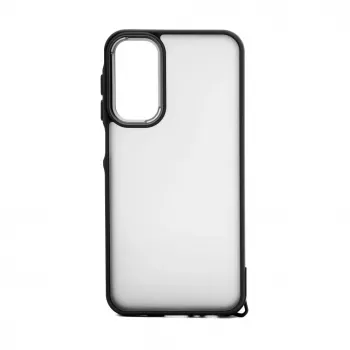 iLike Funda híbrida de PC para Samsung Galaxy A15 negro