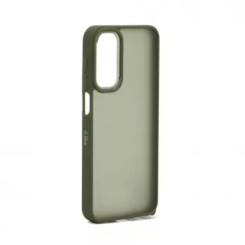 iLike Funda híbrida de PC para Samsung Galaxy A15 verde