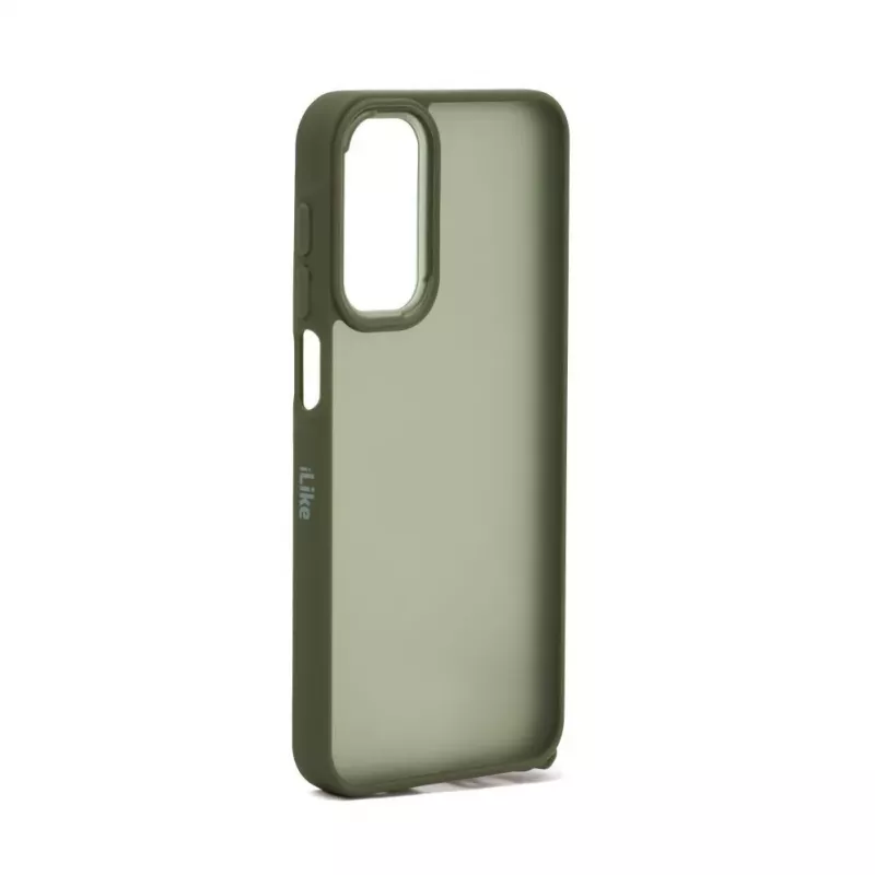 iLike Funda híbrida de PC para Samsung Galaxy A15 verde