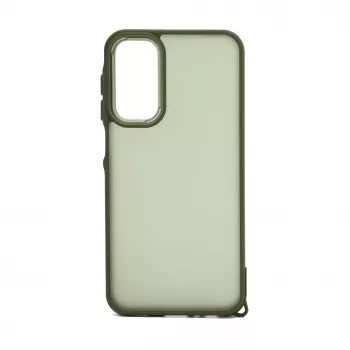 iLike Funda híbrida de PC para Samsung Galaxy A15 verde