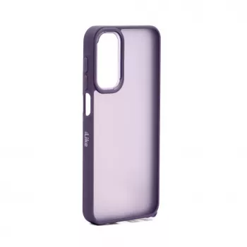 iLike Funda híbrida de PC para Samsung Galaxy A15 morado
