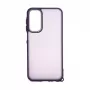 iLike Funda híbrida de PC para Samsung Galaxy A15 morado