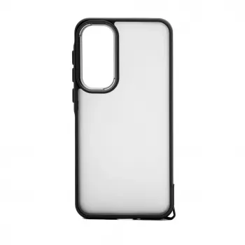 iLike Funda híbrida de PC para Samsung Galaxy A35 negro