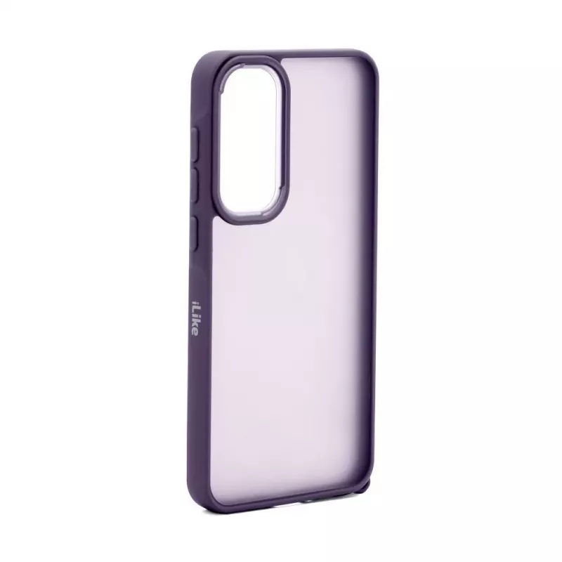 iLike Funda híbrida de PC para Samsung Galaxy A35 morado