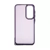 iLike Funda híbrida de PC para Samsung Galaxy A35 morado