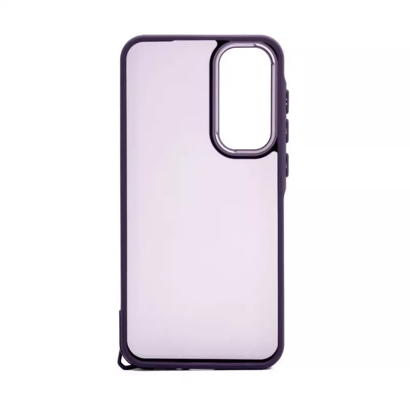 iLike Funda híbrida de PC para Samsung Galaxy A35 morado
