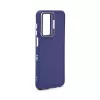 iLike Funda híbrida con soporte para cámara para Samsung Galaxy A55 azul