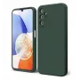 Evelatus Funda de silicona Premium Soft Touch para Samsung Galaxy A14 4G / 5G verde abeto
