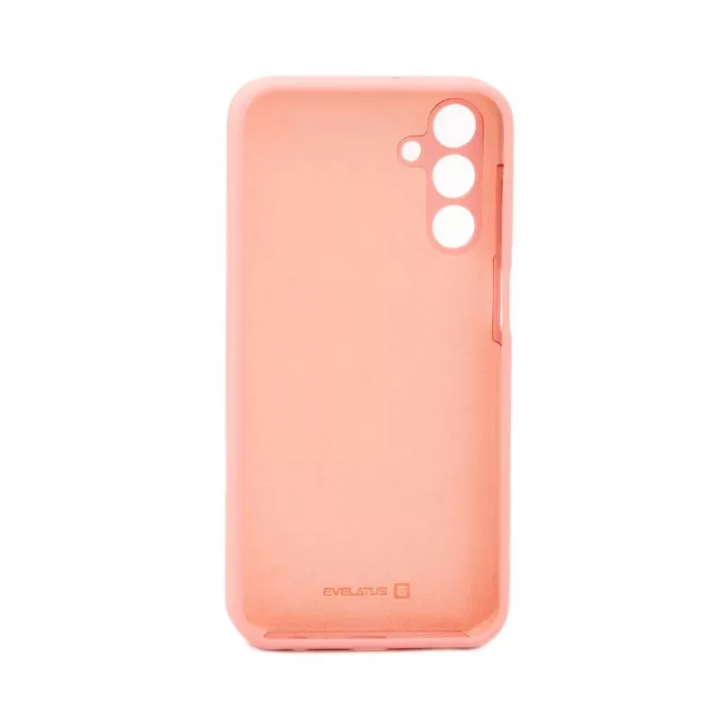Evelatus Funda de silicona Premium Soft Touch para Samsung Galaxy A15 rosa
