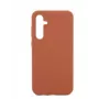 Evelatus Funda de silicona Premium Soft Touch para Samsung Galaxy A34 marrón saddle