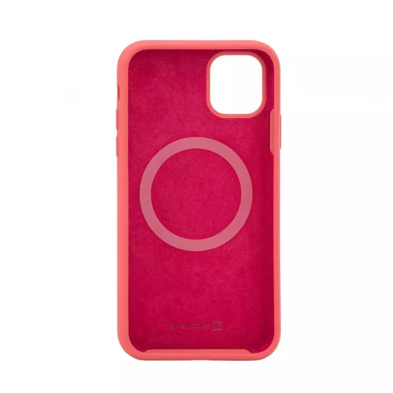 Evelatus Funda de silicona Premium Magsafe Soft Touch para Apple iPhone 11 camelia