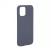 Evelatus Funda de silicona Premium MagSafe Soft Touch New Function para Apple iPhone 12 / 12 Pro azul medianoche