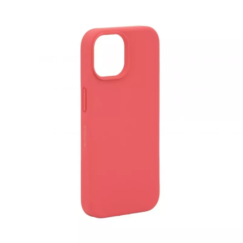 Evelatus Funda de silicona Premium MagSafe Soft Touch para Apple iPhone 15 camelia