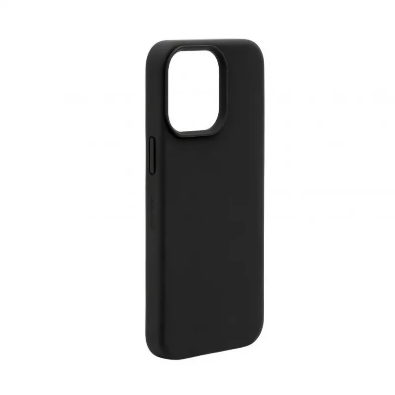 Evelatus Funda de silicona Premium MagSafe Soft Touch New Function para Apple iPhone 15 Pro negro