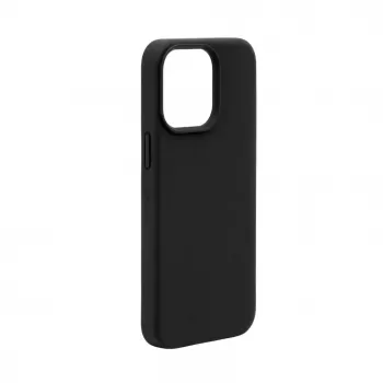 Evelatus Apple iPhone 15 Pro Max Funda de silicona Premium MagSafe Soft Touch New Function negra