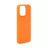Evelatus Apple iPhone 15 Pro Max Funda de silicona Premium MagSafe Soft Touch New Function naranja