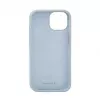 Evelatus Apple iPhone 15 Funda de silicona Premium MagSafe Soft Touch New Function gris azulado