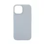 Evelatus Apple iPhone 15 Funda de silicona Premium MagSafe Soft Touch New Function gris azulado
