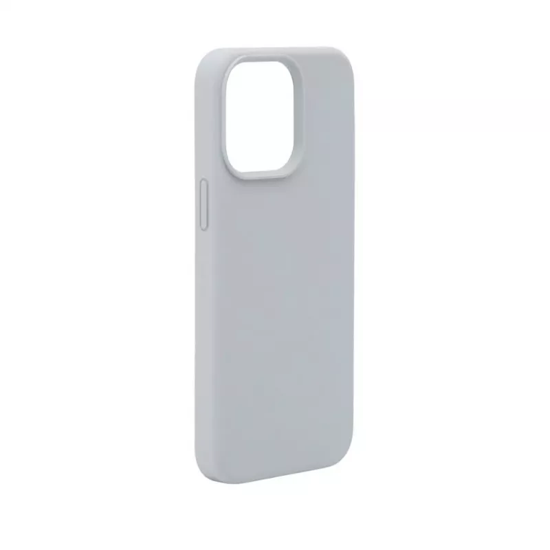 Evelatus Apple iPhone 15 Pro Max Funda de silicona Premium MagSafe Soft Touch New Function gris azulado